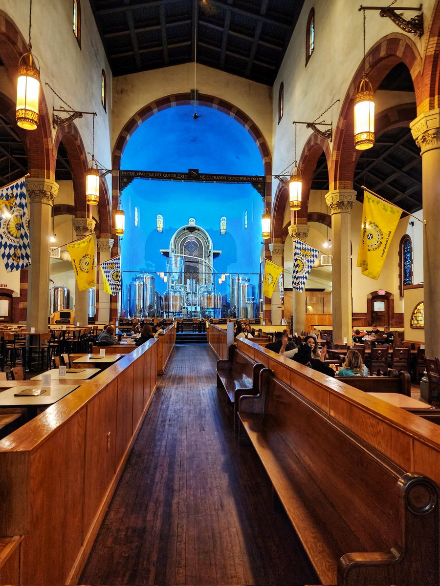 Brewery in a church! Church Brew Works,  Pittsburgh. Good German beers