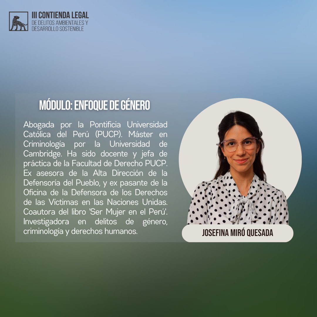 III Contienda Legal de Delitos Ambientales tweet media