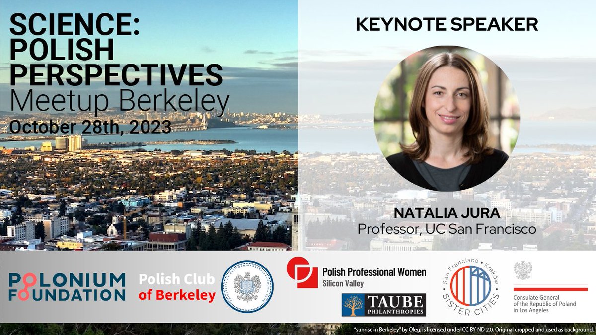 With less than a month before #SPPMeetup Berkeley 2023, we are excited to announce one of our keynote speakers! Dr. Natalia Jura successfully combines the scientific world as a Professor at UC San Francisco with the start-up world as a Co-Founder of Rezo Therapeutics.