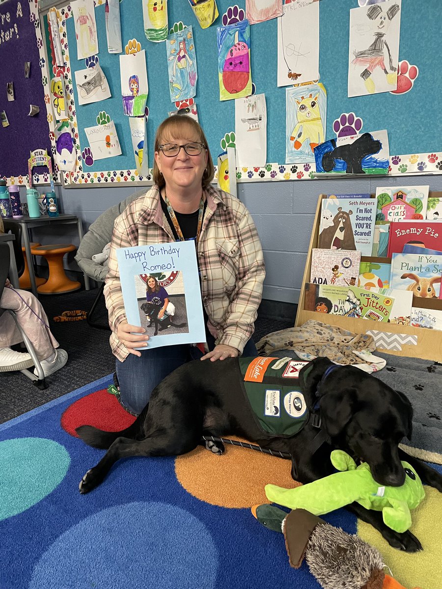 deleeuwc's tweet image. It&apos;s Romeo&apos;s birthday!!! We had so much fun celebrating him. @GlengaryElem @WalledLkSchools