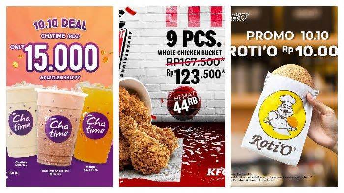 Diskon_Link's tweet photo. Daftar Promo Makanan 10.10 : McDonald’s Diskon 50 Persen, KFC Tebus Murah 9 Ayam Hanya Rp123.500 https://t.co/ZjbWmmp26w https://t.co/oP1HXVcJjN