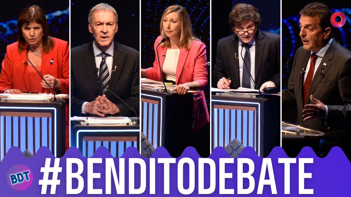BenditaOk's tweet photo. #Bendita | Como el primero, este #debate presidencial dejó más de una perlita💥
Contanos qué te pareció usando #BenditoDebate
@elbetocasella @Edi_hermida @alemaglietti @SoyPaganiok @AnyVentura1 @anibalpachanook @evelynvbrocke https://t.co/KnlzUjg5Zh