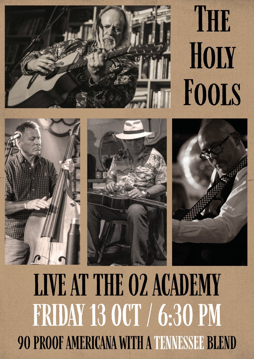 The hour is nigh! Get your tickets now for the great blowout to celebrate the mighty Osprey's 40th anniversary in music – this FRIDAY at the O2 Academy Oxford! The Holy Fools will be joining a powerhouse lineup: Barricane, The Autumn Saints, Mid Air and Rich Rainford Music!