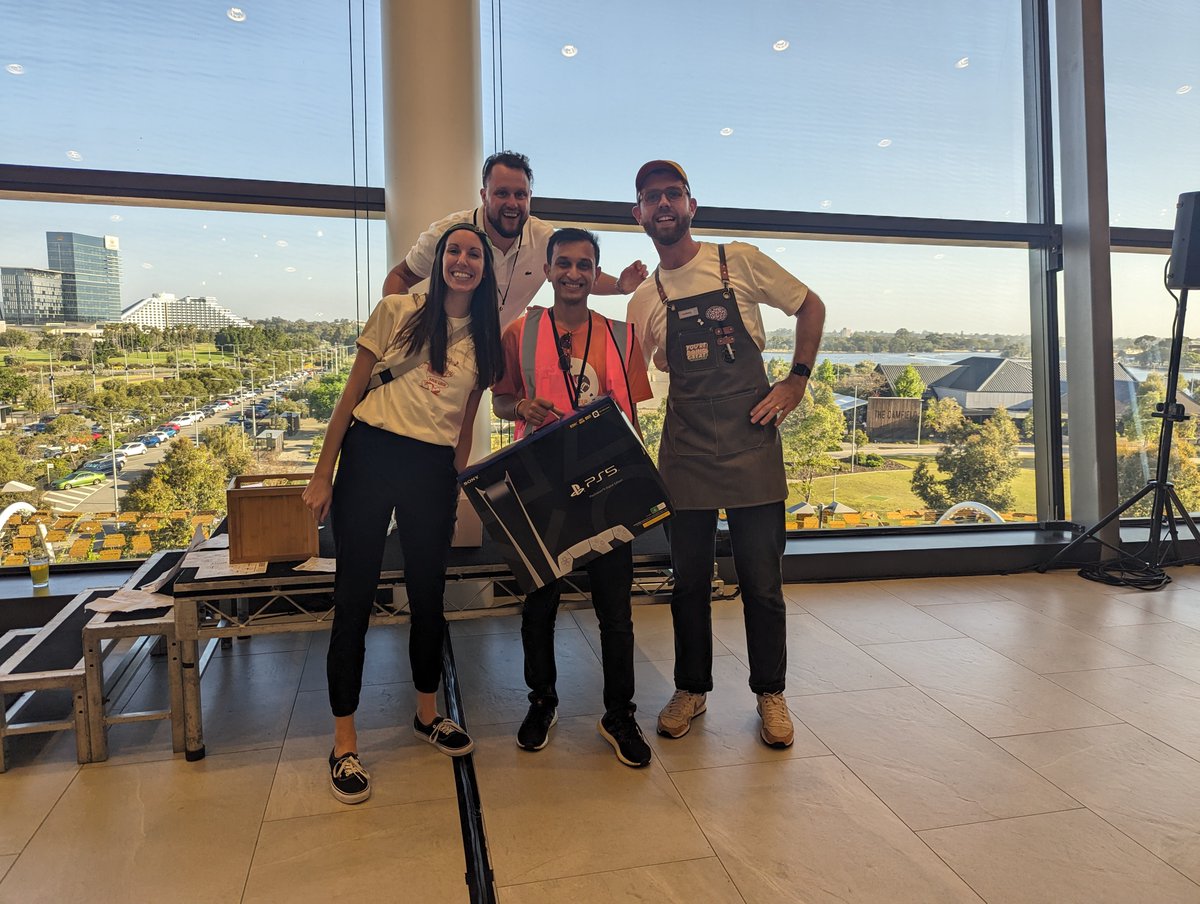 Last Saturday, the team came together to support <a href="/DDDPerth/">DDD Perth</a>, Australia's biggest community-run tech conference. Thanks to all who joined us for a fantastic day of learning, networking, and caffeine-fueled fun! ☕️🎉