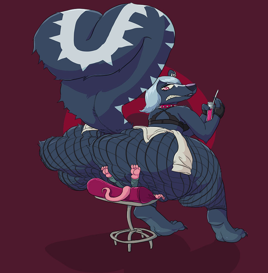 trade with <a href="/thehogbog/">@dirtboar.bsky.social (COMMISSIONS OPEN)</a>
I accidentally saved the source file way too small grah... but still a big butt.