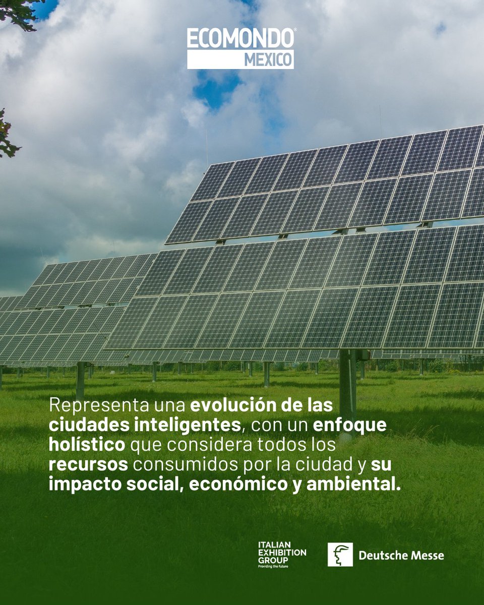 EcomondoMx's tweet photo. 🌍♻️ Descubre el futuro de la urbanización: ¡Las Ciudades Circulares! ♻️🌍

Un nuevo enfoque que redefine la forma en que vivimos, trabajamos y prosperamos juntos 🏙️🔄.

Ciudades Circulares: La arquitectura del futuro (https://t.co/TEGniRj08N)

#EcomondoMexico #CiudadesCirculares https://t.co/iJ2GsXhZdT
