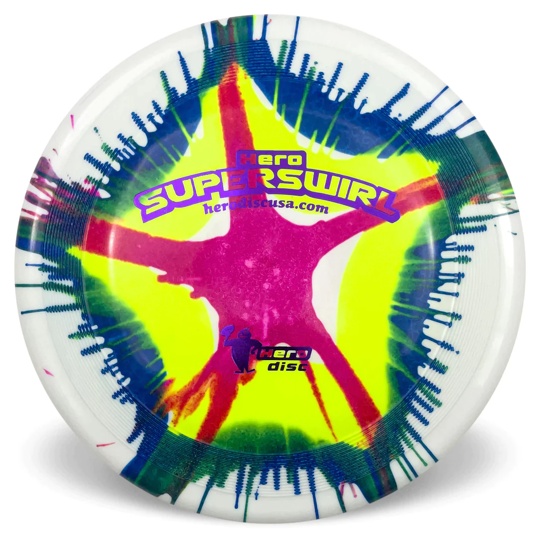 FlyingDiscStore's tweet image. Put some colour in to your doggo's day with these super awesome tye dye frisbees! SuperSwirl 235 Hero Discs are made from the same durable, bite-resistant plastic as the SuperStar 235 and are individually handcrafted and dyed with safe eco-friendly inks.

zurl.co/miiE