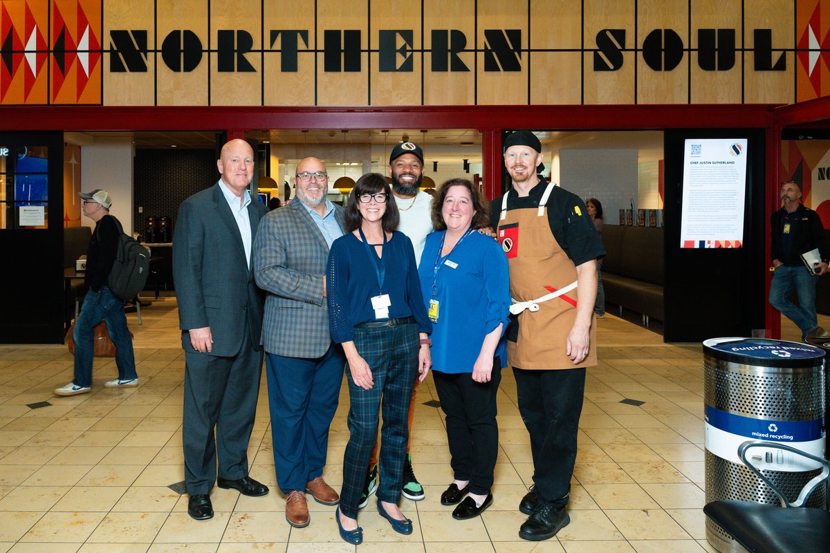 We're so excited to announce that today, Delaware North, Chef Justin Sutherland and Metropolitan Airports Commission celebrated the grand opening of his new restaurant, Northern Soul, at <a href="/mspairport/">MSP Airport</a>.