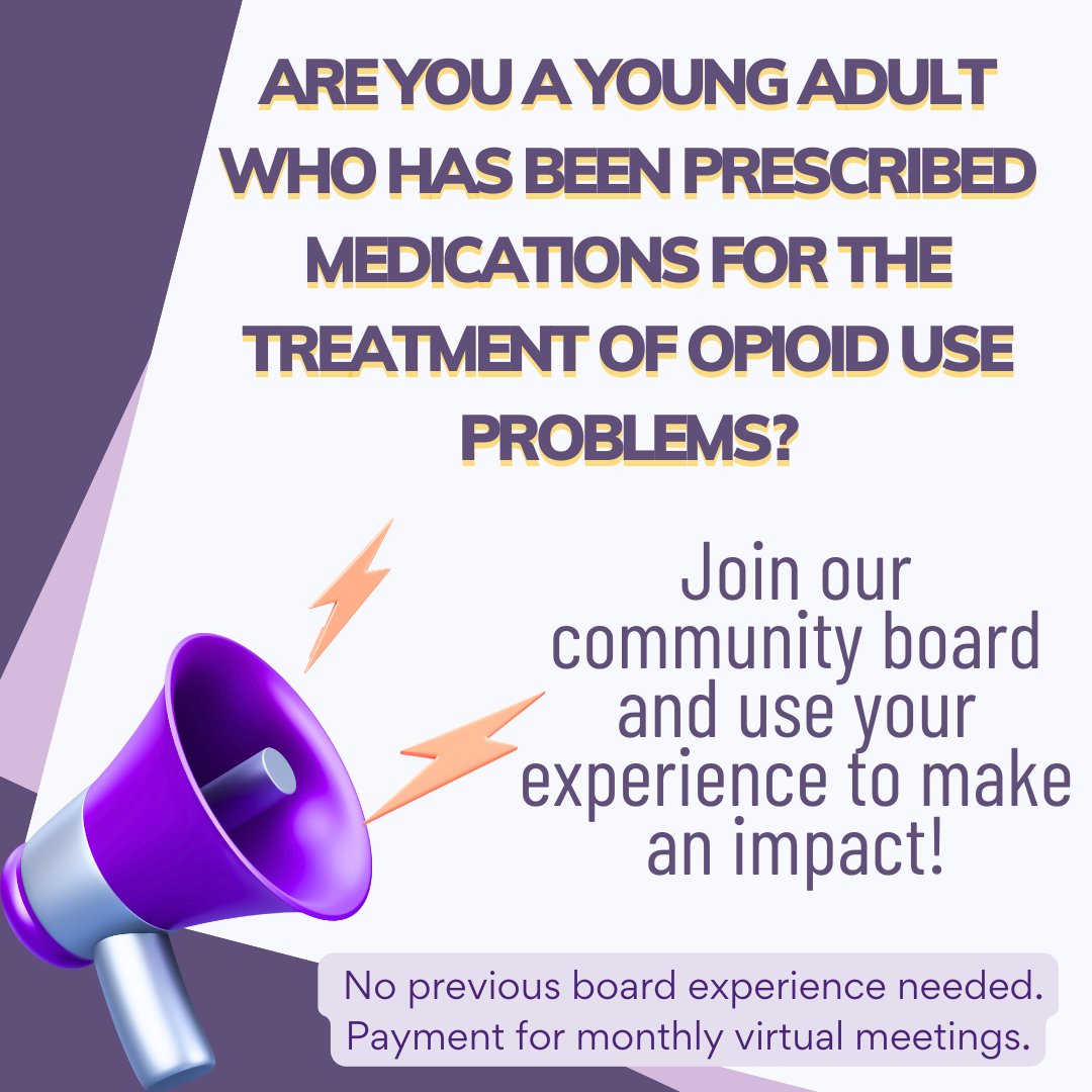 We are looking to hear from young adults ages 18-28 with #livedexperience. Visit chearr.org for more information or click to apply uconn.co1.qualtrics.com/jfe/form/SV_d4…. 
 #opioidaddiction #bettertogether