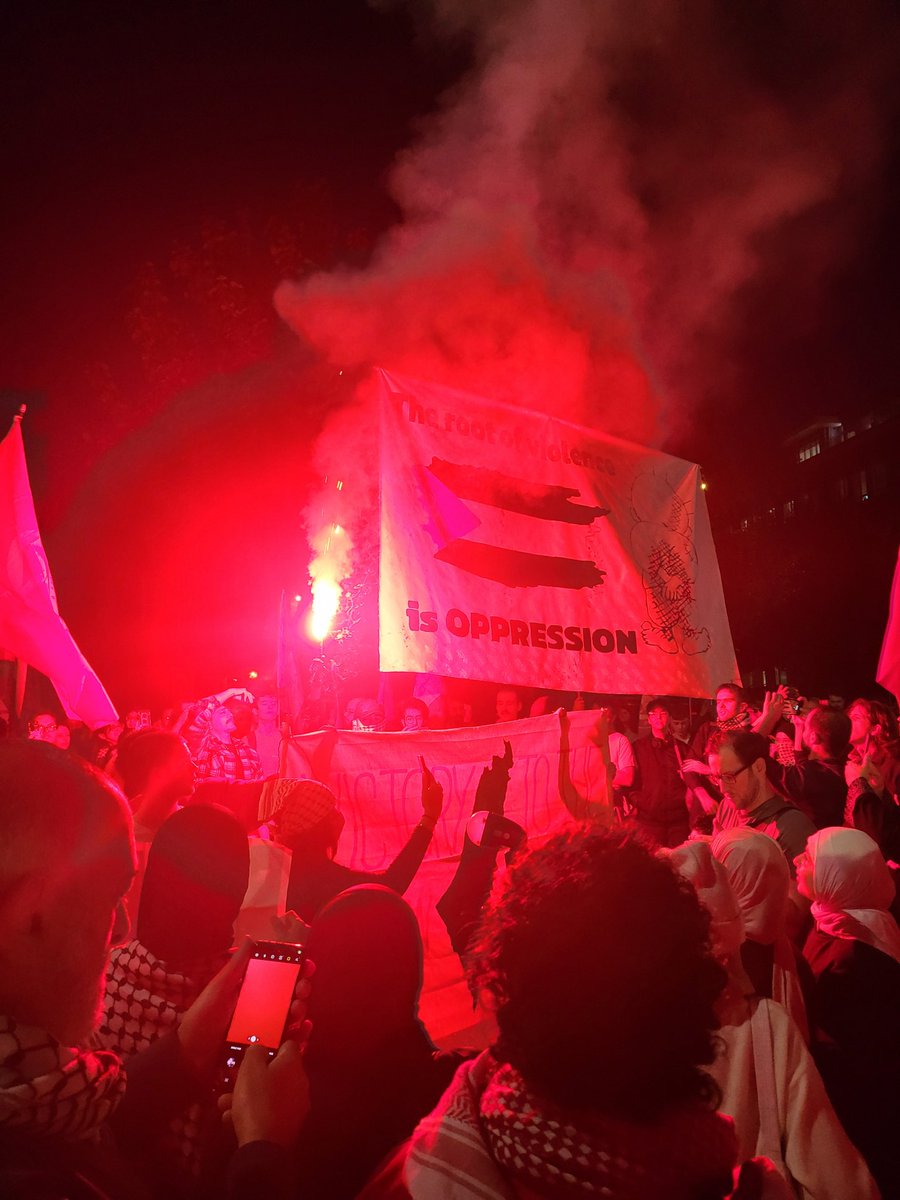Proud of Dublin this evening. Always with Palestine 🇵🇸🤝🇮🇪
