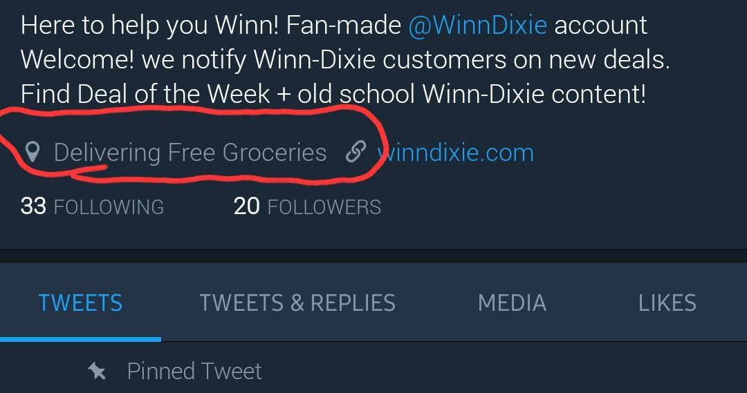 ItsaWinnWin's tweet photo. Delivering Free Groceries! To our twin credible customers and maybe win Free Groceries for an entire year?
#WinnDixie #ItsaWinnWin https://t.co/nGPo0gjAY3