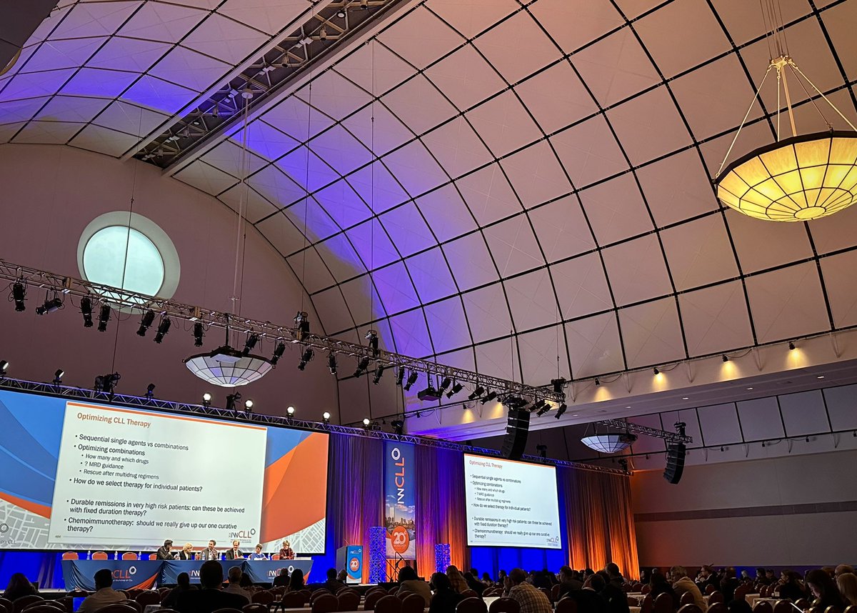 Honored to contribute to the conversation, and I come away from this meeting with renewed energy and inspiration to continue to work toward cure for patients with CLL!