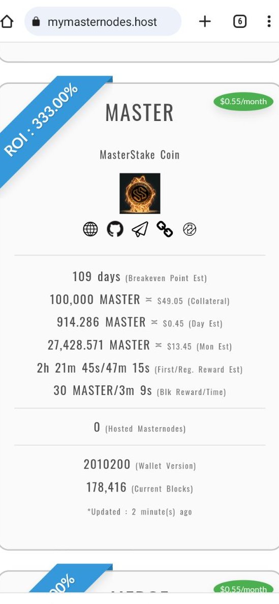 MasterStake Coin tweet media