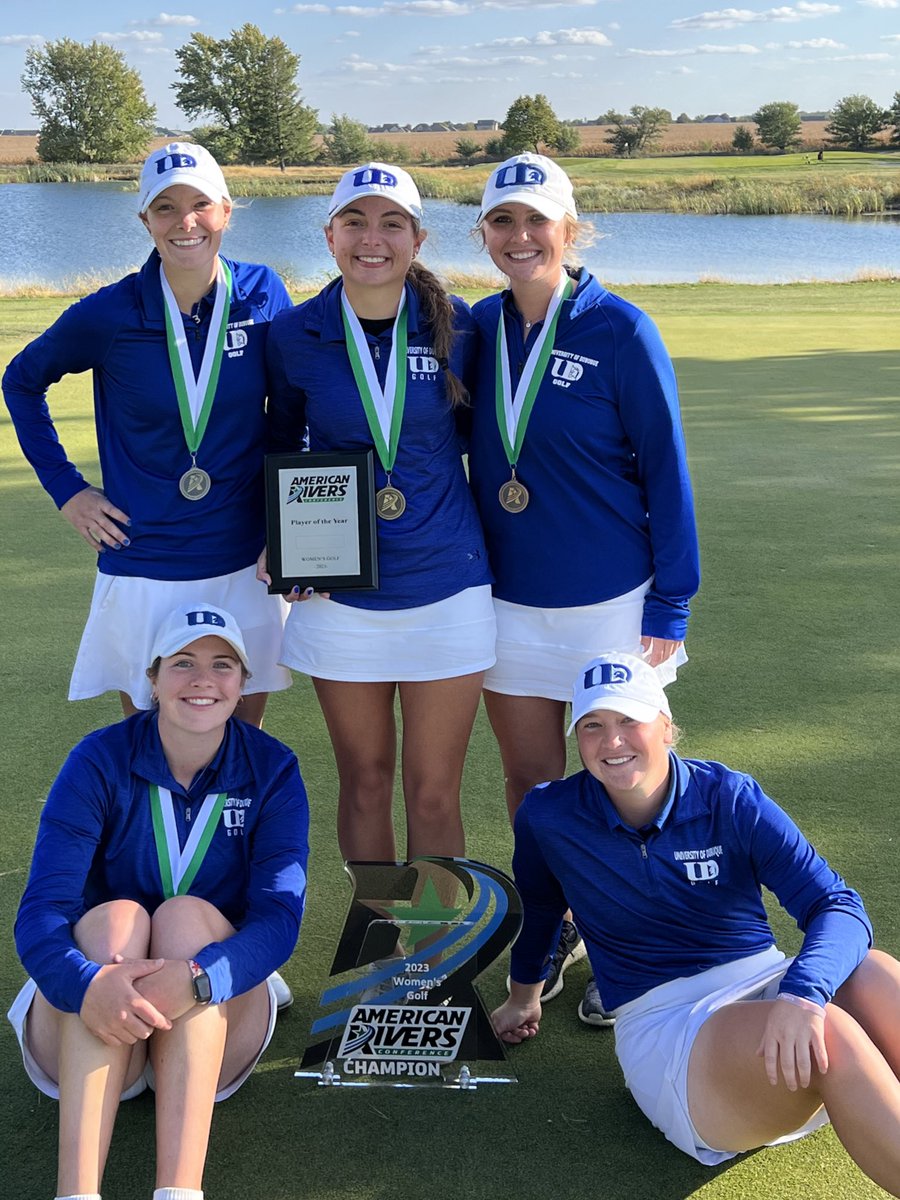 BiermanDb's tweet photo. What a day for these ladies!! They took it to another level today and won the American Rivers Conference Tournament by 28 strokes and punch their ticket to the NCAA Championships in Kentucky in May. #allgasnobrakes #4outof5 https://t.co/00Z3r3TZEC