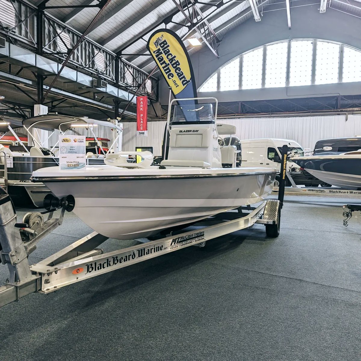 texasautoshow's tweet photo. The Reynoso family from Dallas enjoyed the @blkbeardmarine boats and you can too! Check them out in the Centennial Building at the State Fair of Texas. #BigTex #TXautoshow https://t.co/uN2CMp5US6
