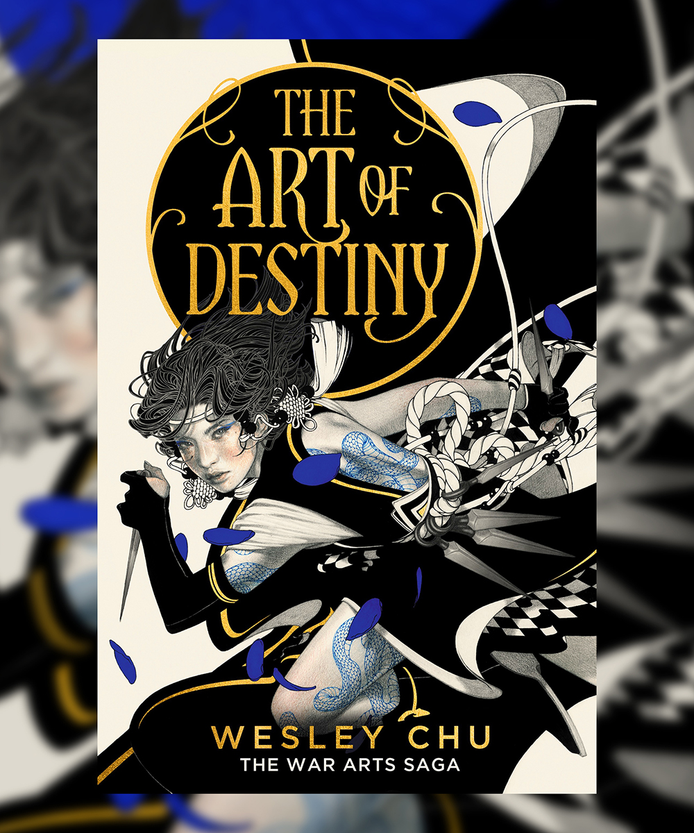 my_name_is_tran's tweet photo. "The Art of Destiny" by @wes_chu hits bookstores today! Check out @Daphne_Press's UK edition of the cover. https://t.co/m7yvcjrNxw