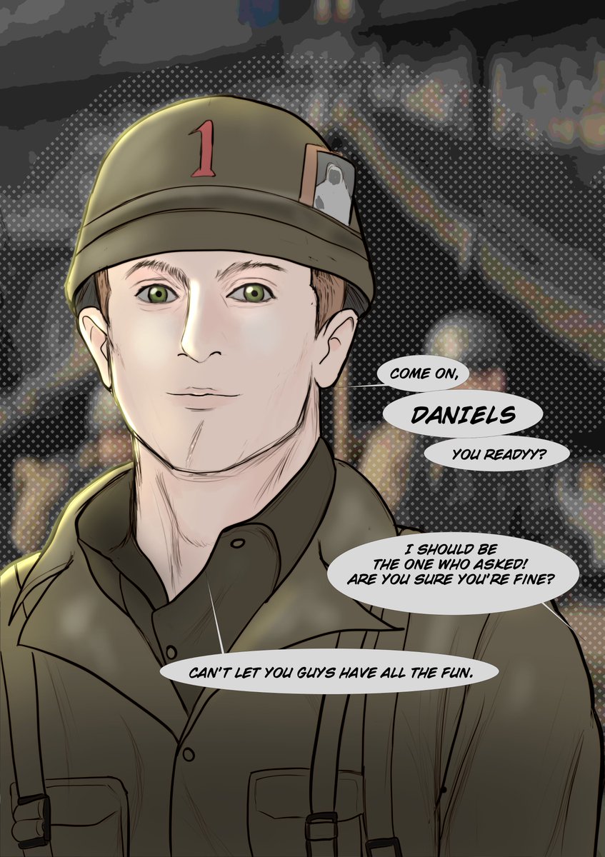 GlendyLucast's tweet image. July 25, 1944.
Can't believe I'm fightin' alongside Zussman again. You'd think Pierson might go a little easier on 'im. You'd be wrong.
---
#CallofDuty #CODWWII
#rkgk