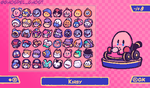 Mario Kart 8 Deluxe if it had a good roster
#Kirby #KirbyFanart