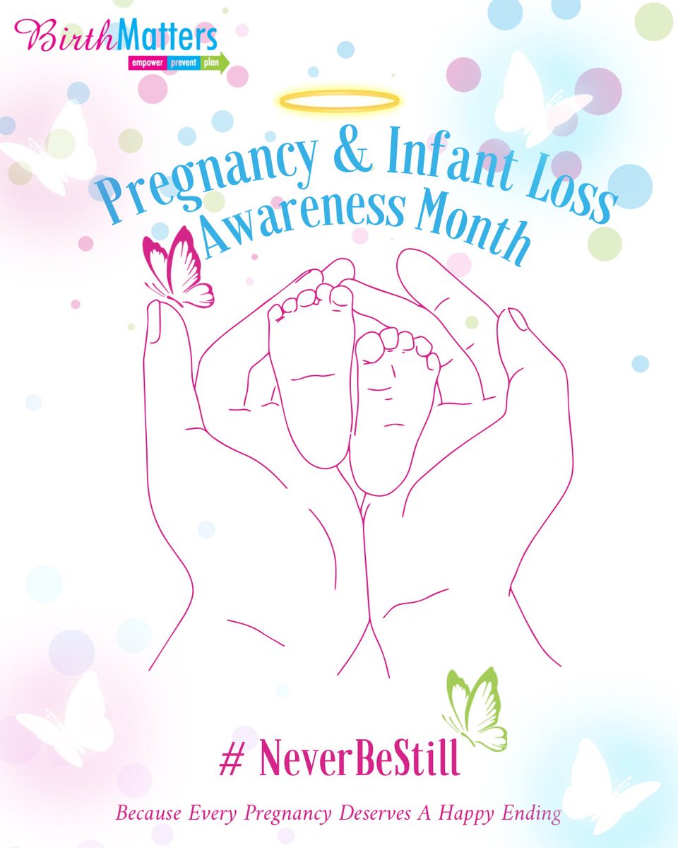 October is Pregnancy and Infant Loss Awareness Month. We honor all the babies we’ve lost. The amount of love for any baby who couldn’t be here today is never determined by the weeks you carried them. Your love is endless! We see you &amp; we acknowledge you!
