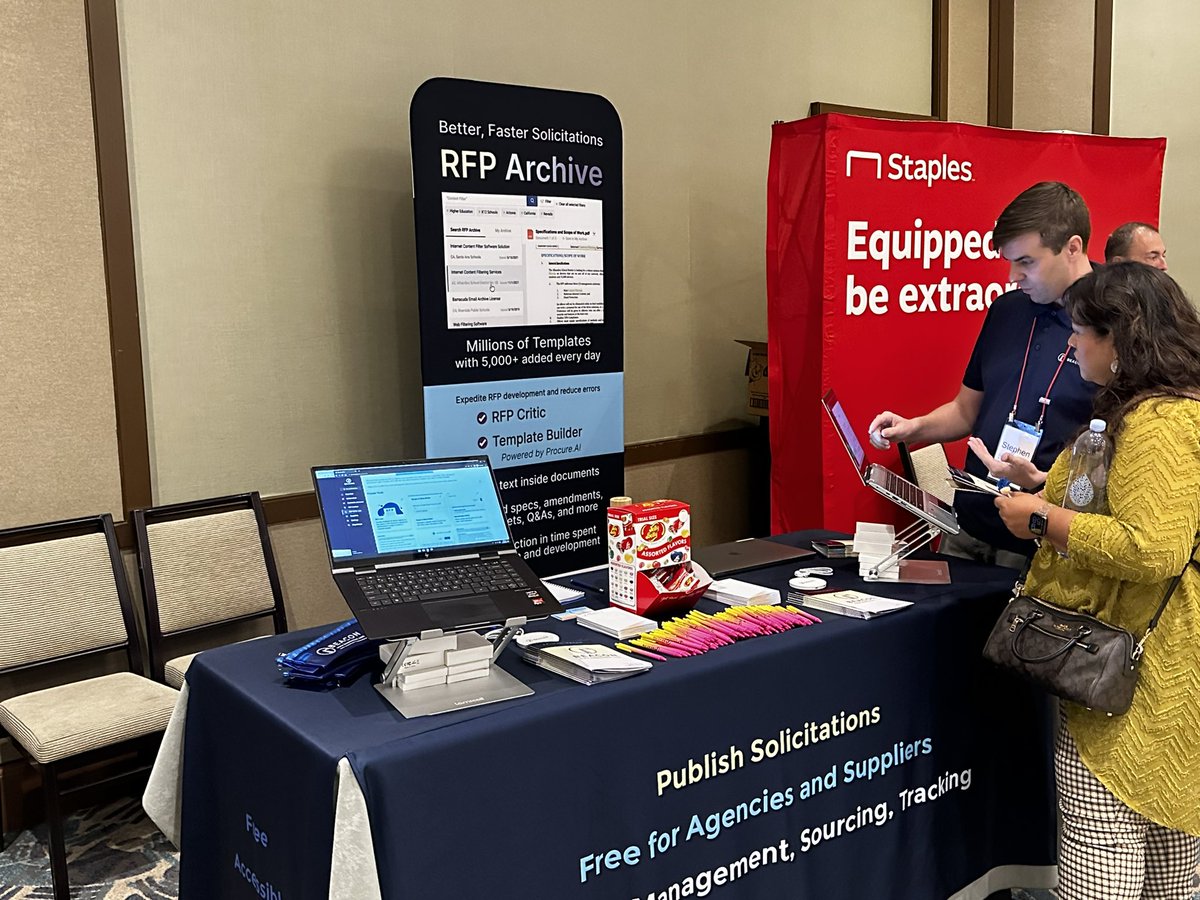 Many thanks to @NPI_procurement for hosting a phenomenal Exhibit Hall Networking Event! Also, much appreciation to all of the #NPI2023 attendees and fellow NPI Partners for a room full of energy, learning and sharing. 

#eprocurement #SanDiego
