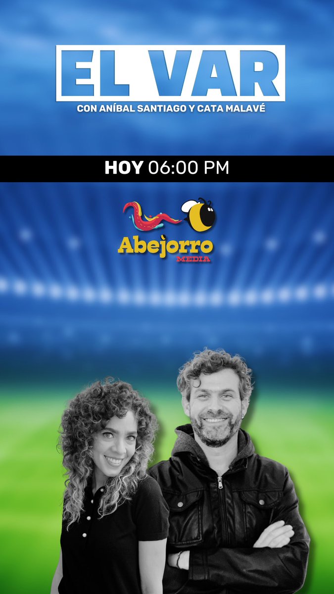 AbejorroMedia's tweet image. En punto de las 6:00PM te esperamos con todas las #noticias del mundo #deportivo en #ElVar 🐝😎👇

youtu.be/mFCOa26RGeM?si…