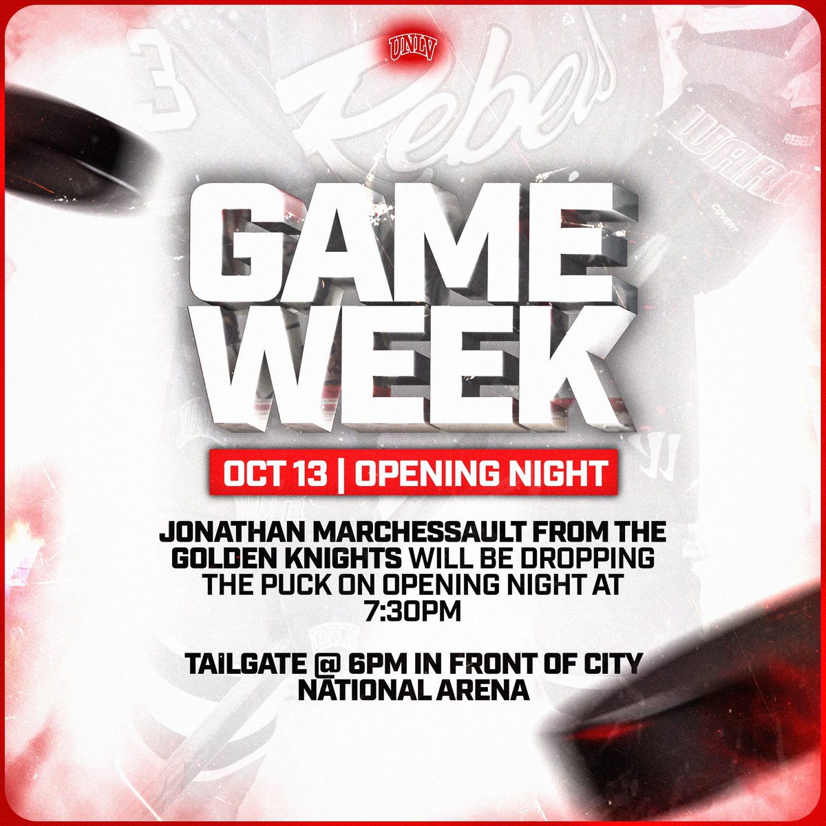 Swipe right for a surprise 😉

⏰ 7:30 pm
📍City National Arena