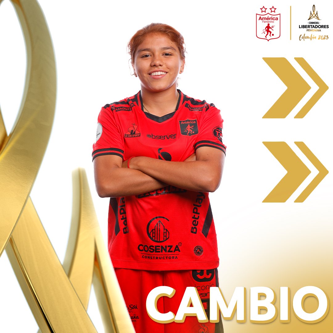 AmericaCaliFem's tweet image. AMÉ 🆚 INT [0-1]

|ET ⏱| 🔁 Doble sustitución en nuestro equipo. 

#AMÉxINT
#LaGloriaEsDeEllas