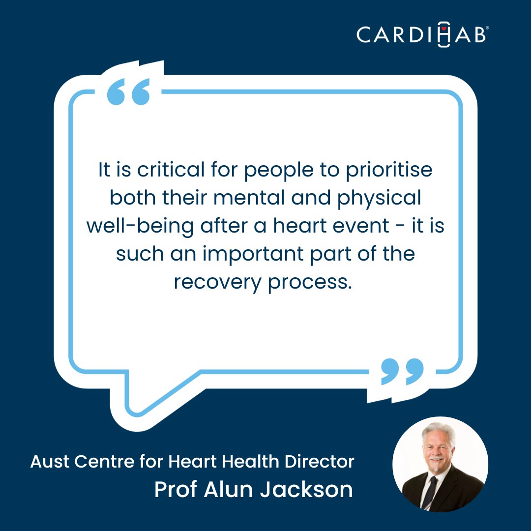 This #WorldMentalHealthDay2023 we wanted to highlight the significant impact a #cardiac event can have on #mentalhealth, and why understanding and addressing mental health issues is an important step in improving your heart health. @aushearthealth #MentalHealthAwareness ❤️
