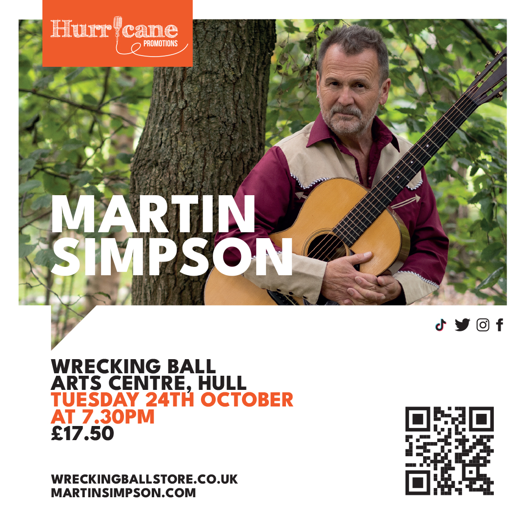 I've got two fantastic shows coming up @WBartscentre this month featuring @thedunwells on Oct 19th and @msimpsonian on Oct 24th. @bbcburnsy @RadioHumberside @hulllive @HullLiveEvents @wbmusicandbooks @jameshoggarth