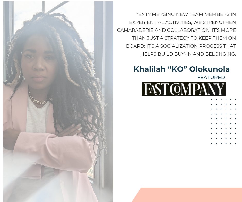 How you onboard people matters. Thankful for the opportunity to provide input  alongside 12 other experts in Human Resource on Simple strategies to help navigate the complexity of integrating new hires via <a href="/FastCompany/">Fast Company</a> and <a href="/Featured/">Featured!</a> 
#HR #people