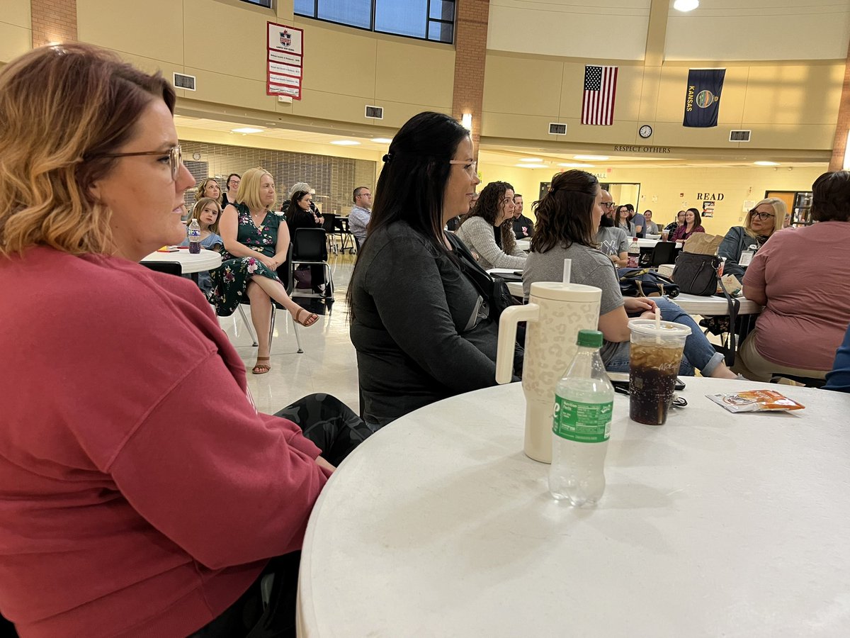District PTO/PTA members are learning about the significance of attendance at our joint council meeting at <a href="/CampusColts/">@campuscolts</a>. 

#Attendancematters
#usd261derful