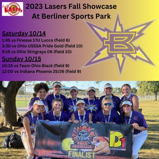 This weekend we are back at it in Berliner!!! I will also be at the Lasers camp on Sunday 400-730. Hope to see everyone there!! <a href="/OtterbeinSB/">Otterbein University Softball</a> <a href="/OhioBobcatSB/">Ohio Softball</a> <a href="/Hall_J_4/">Jenna Hall</a> <a href="/ODU_Softball/">Ohio Dominican Softball</a> <a href="/UFOilerSoftball/">Findlay Softball</a> <a href="/BGSUSoftball/">BGSU Softball</a>