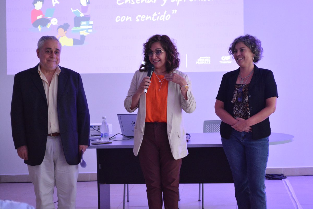 EducacionJujuy's tweet photo. #PROMACE #RutasdeFormación #Alfabetización
Llevamos a cabo un enriquecedor conversatorio sobre alfabetización, dirigido a supervisores de Nivel Inicial y Primario. El mismo estuvo liderado por el especialista en el campo, Fernando Avendaño.
🔗https://t.co/EmY8BQdPfn https://t.co/yRUNQXFUQW
