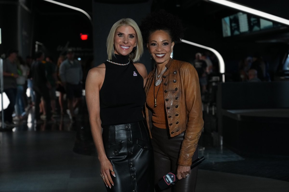 ESPN PR (@espnpr) on Twitter photo ESPN & the <a href="/Raiders/">Las Vegas Raiders</a> are hosting Monday Night Football anthem drummer Cindy Blackman Santana at <a href="/AllegiantStadm/">Allegiant Stadium</a> ๐ฅ
The Las Vegas native caught up with <a href="/Buck/">Joe Buck</a>, <a href="/TroyAikman/">Troy Aikman</a>, <a href="/MichelleBeisner/">MichelleBeisnerBuck</a> & visited ESPN's production truck before kick off๐ ESPN & the <a href="/Raiders/">Las Vegas Raiders</a> are hosting Monday Night Football anthem drummer Cindy Blackman Santana at <a href="/AllegiantStadm/">Allegiant Stadium</a> ๐ฅ
The Las Vegas native caught up with <a href="/Buck/">Joe Buck</a>, <a href="/TroyAikman/">Troy Aikman</a>, <a href="/MichelleBeisner/">MichelleBeisnerBuck</a> & visited ESPN's production truck before kick off๐