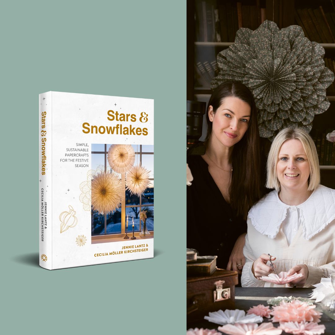 ✨ We're thrilled to see these two new books hit the shelves today!

🍝 More is More by Molly Baz
❄ Stars &amp; Snowflakes by Jennie Lantz and Cecilia Möller Kirchsteiger

Grab your copies today!
#newbook #publicationday #DIYDecoration #christmasdecorations #mollybaz #cookbook