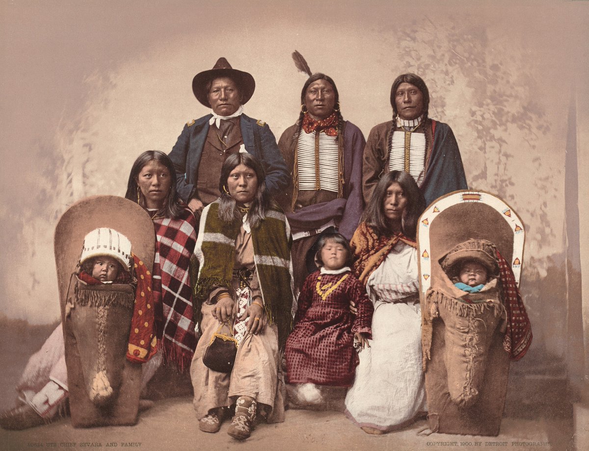 This is one of the oldest photolithographs taken of Indigenous Americans in history.