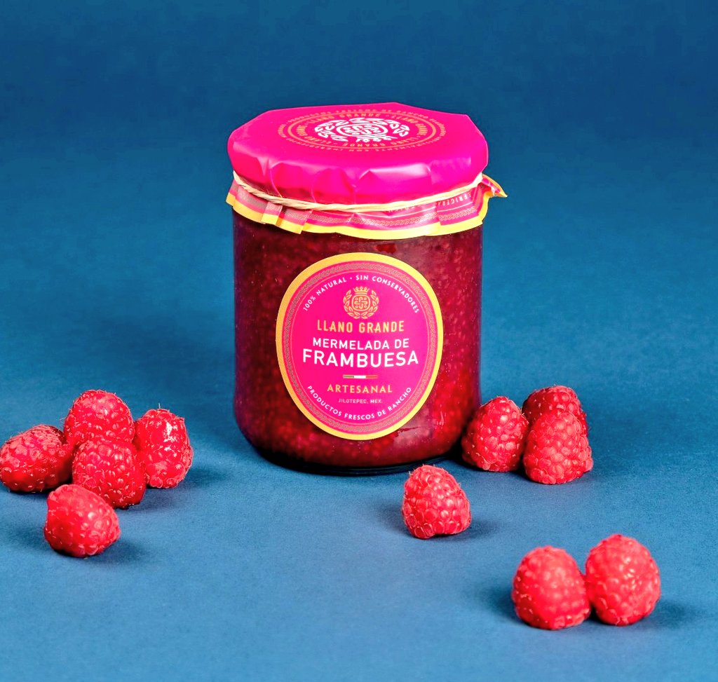 ¡Se acabó la espera! Regresa la mermelada de frambuesa de @LlanoGrandeMX 🍓✨

¡Haz tu pedido! Te lo llevamos hasta la puerta de tu casa.