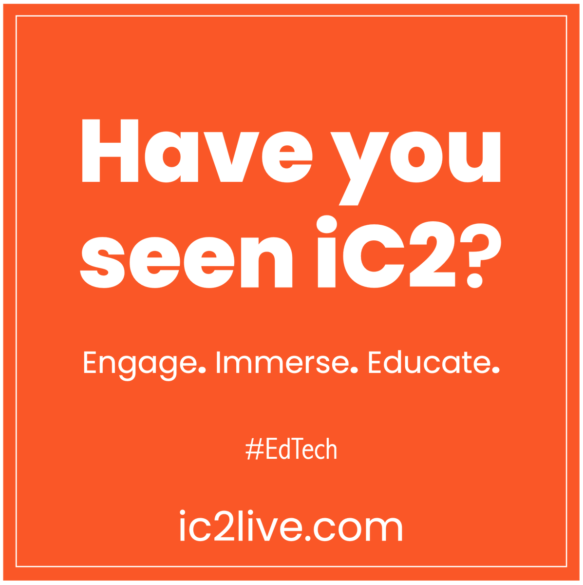Australia's <a href="/iSeeVC/">iSee VC</a> has launched a $2m capital raising to fund its new immersive learning platform #iC2.
Watch the 60-second video and get more information at ic2live.com 
#venturecapital #vc #capitalraising #tech #startups #edtech