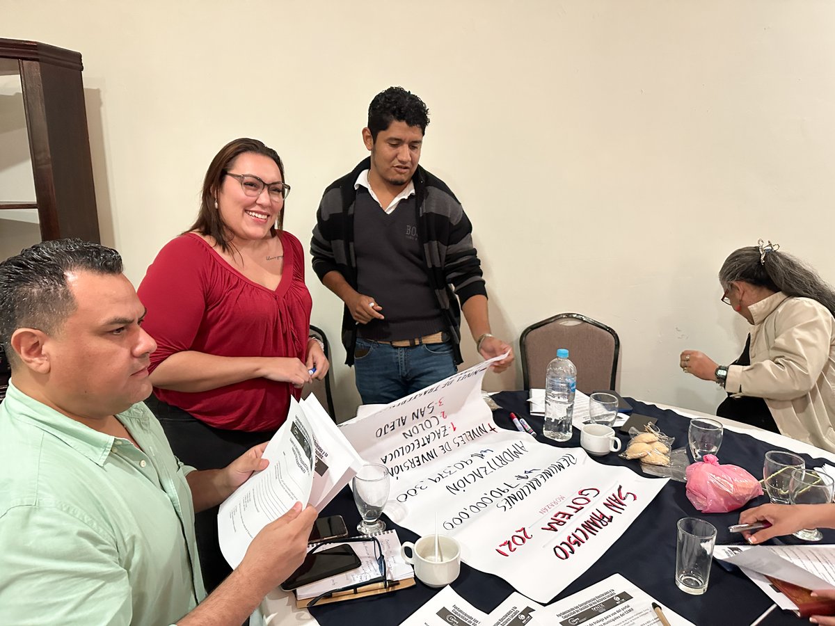 jcmelmor's tweet photo. MÓDULO 3 FINANZAS MUNICIPALES  para mejorar #SanSalvadorSur 5 distritos unidos #SanMarcos #SantoTomás #Panchimalco #SantiagoTexacuangos #RosarioDeMora APOYANDO seguridad y desarrollo local con Innovación #JuntosSiPodemos #ElSalvador #crecemos #juntos #Elecciones2024 @PCN_OFICIAL https://t.co/L70mmyf7fq