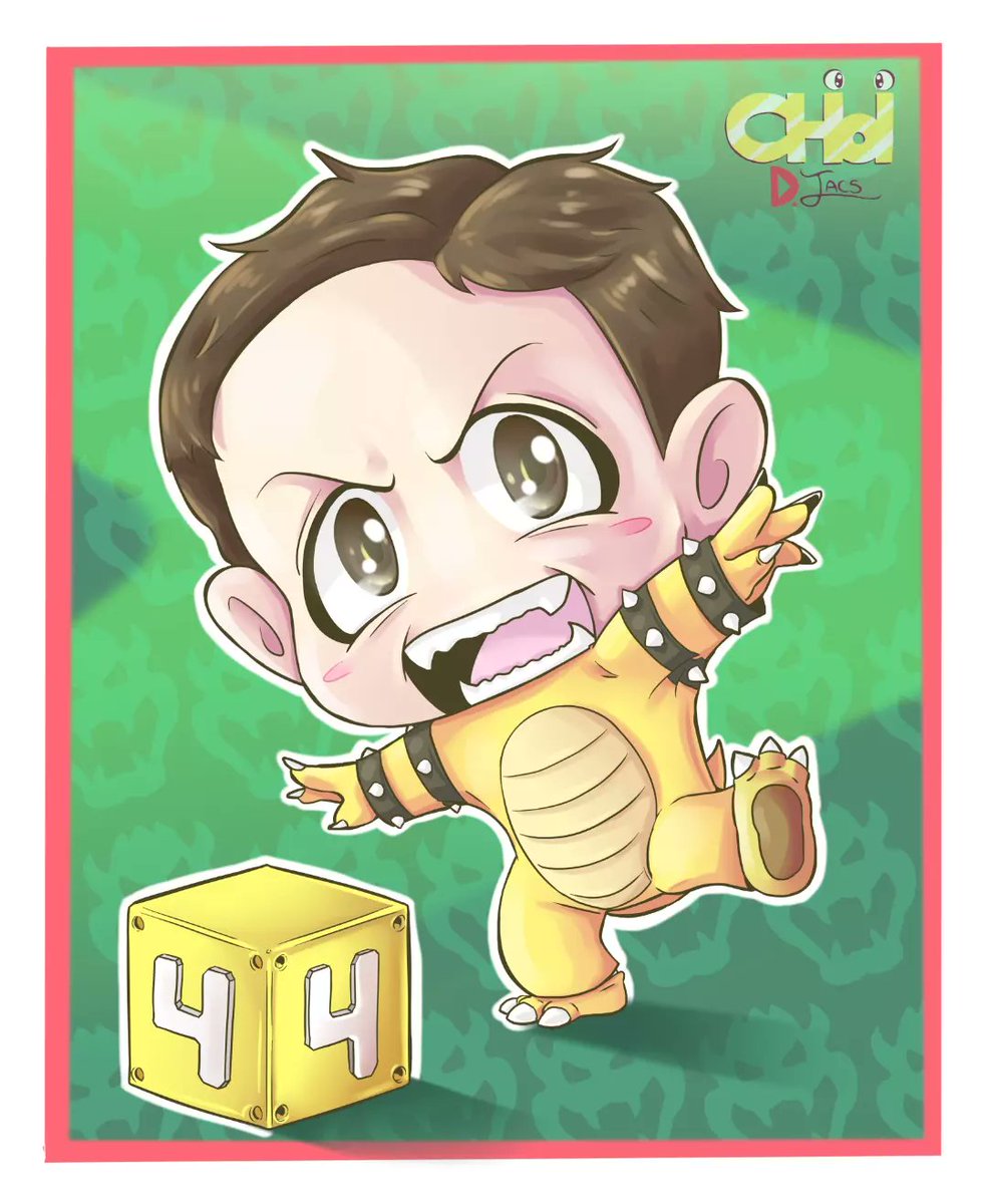 Chibi_d_jacs's tweet photo. Chibi de regalo de cumpleaños para el sobrino fan de Bowser.
#chibiart #Chibi #bowser #dibujodigital #digitalartwork https://t.co/GpHZzGE3u9