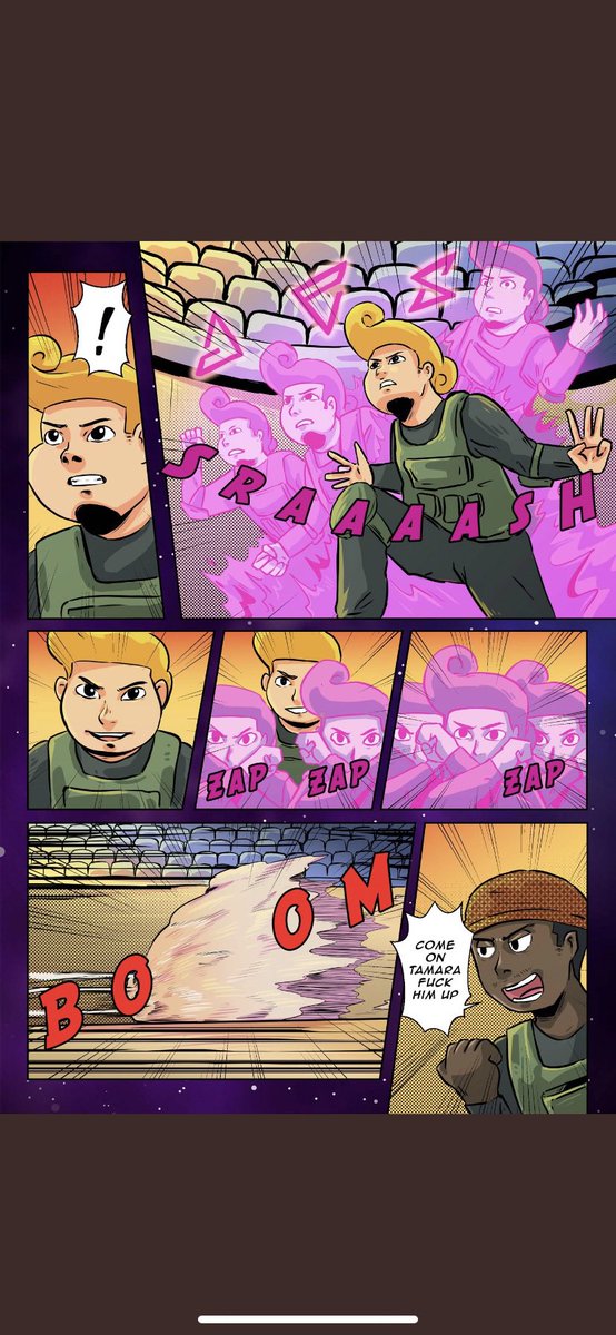 Hello fellow MAGICIANS 🧙🏿‍♂️things are picking up at the ACADEMY OF VITA 🏰 click the link below to see a sneak peak on our upcoming Kickstarter: kickstarter.com/projects/freak…

#IndieComics
#ComicBookArt
#ComicBookCreator
#IndieComicArtist
#ComicBookCommunity
#NewComicBook
#ComicBookWorld