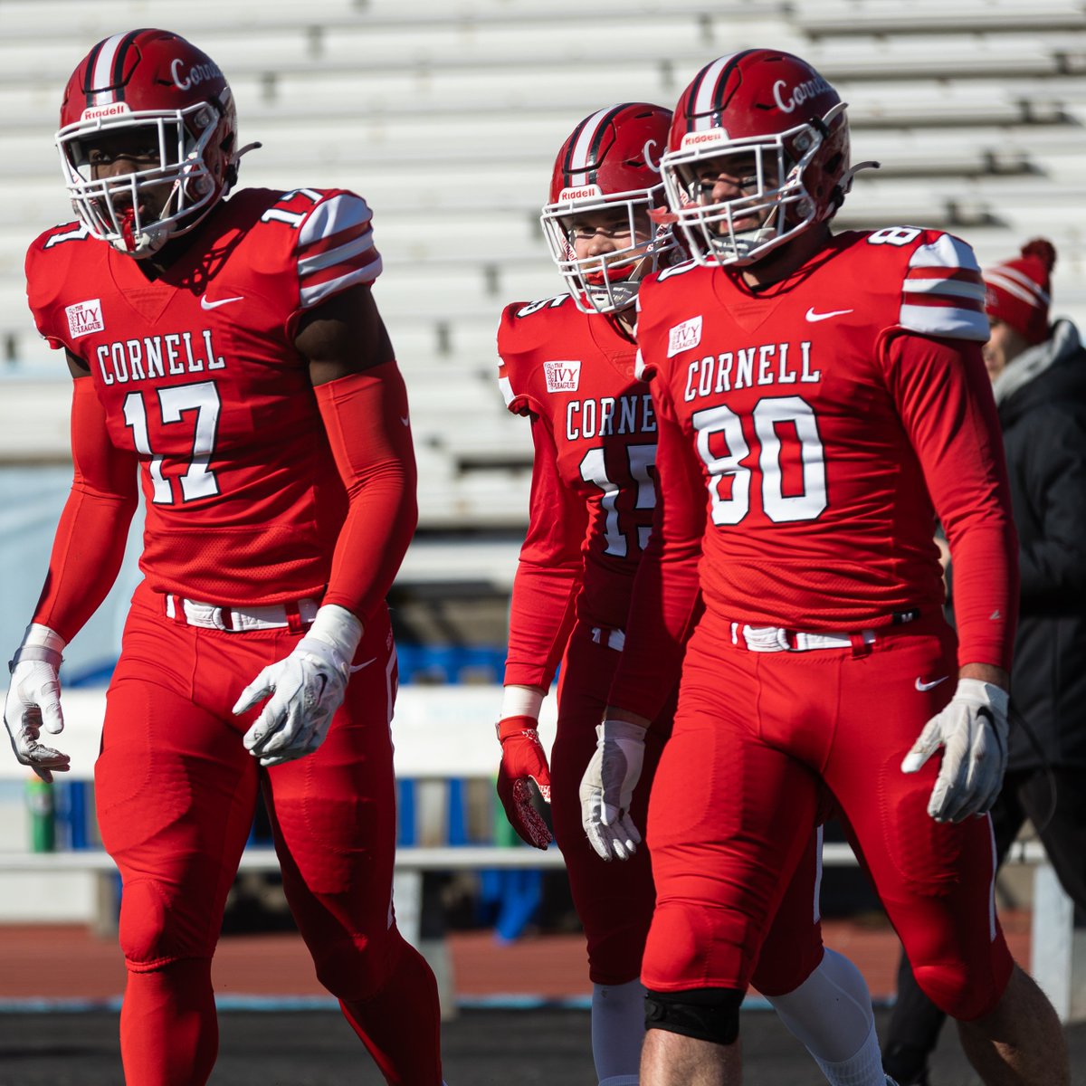 With his two blocked kicks on Friday evening against Harvard, Manny Adebi ’20 set the Cornell school record for most blocks in a career with seven! With his performance, he also became the only player in school history to block multiple kicks in multiple games. 

Great work!