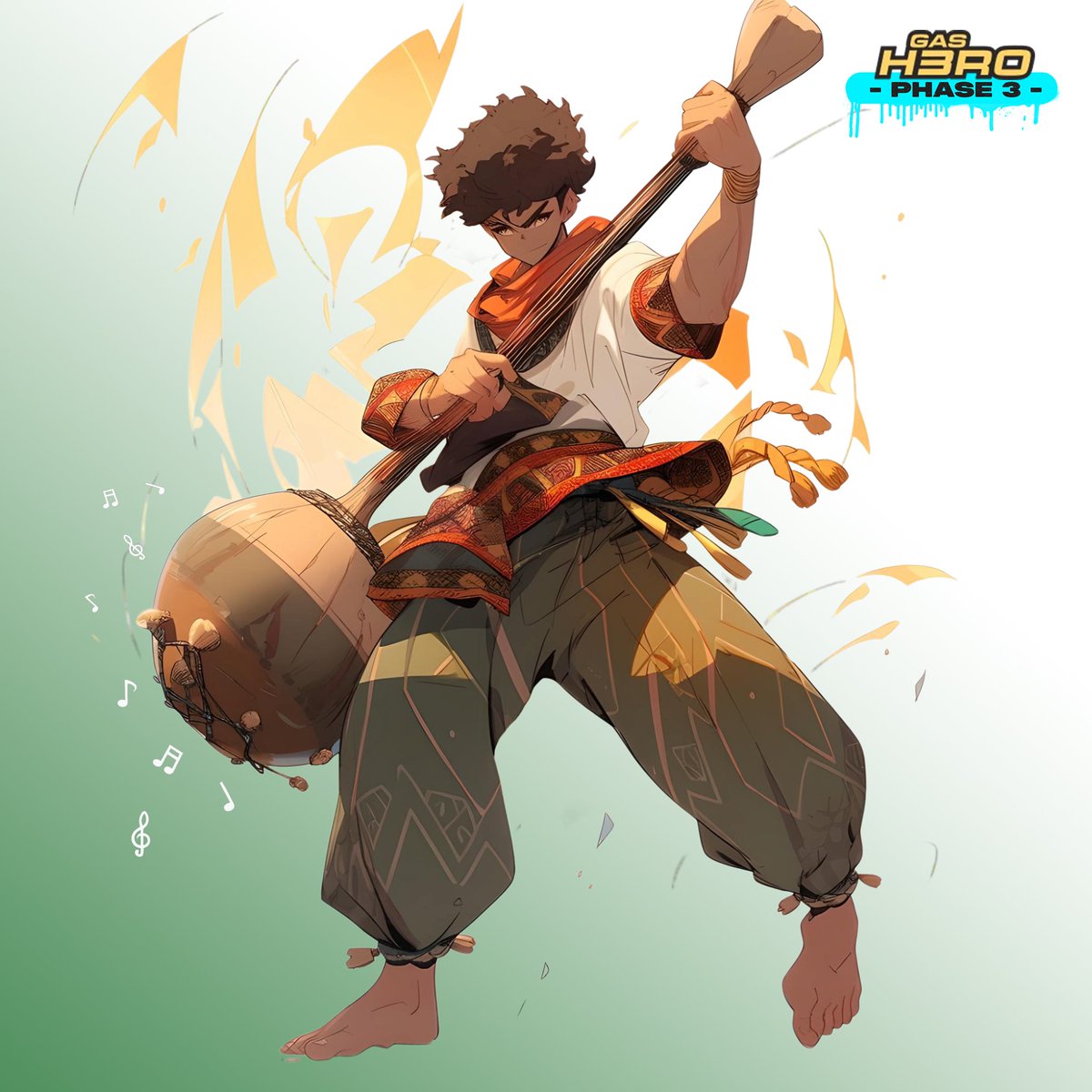 MatheusEliasUsp's tweet photo. 16/???  Codenome Street Musician - Name Capoeira Carlos, "a skilled capoeirista and berimbau player, is a familiar face on the streets of Salvador, Brazil 🇧🇷" #GasHeroGenesis @GasHeroOfficial @KleberSTEPN @mablejiang @johnnyL37020770 https://t.co/D2FDCkmXCU