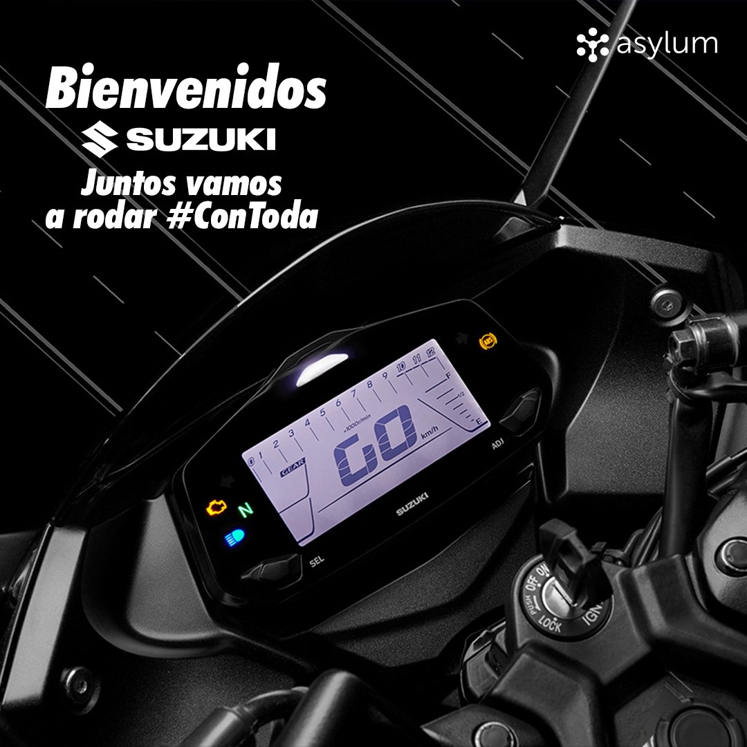 asylummarketing's tweet photo. ¡Estamos emocionados de anunciar la llegada de un nuevo cliente a la familia de #HouseOfCourage! 🚀

Nos complace dar la bienvenida a @suzuki_colombia 🏍️

Nuestro equipo está listo para acelerar a fondo y recorrer nuevos kilómetros junto a Suzuki. ¡Vamos a rodar! 

#WeMove https://t.co/dEaGLt82MB
