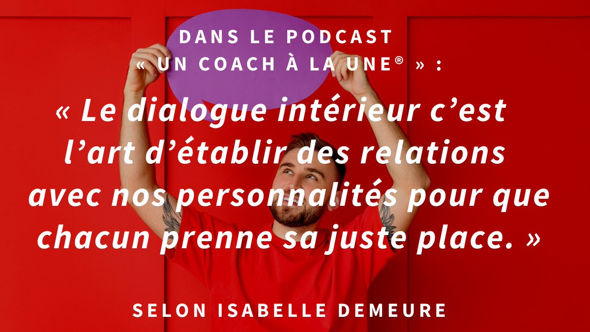 Dans le 28ème épisode du podcast « Un Coach À La Une® » la coach et superviseur Isabelle DEMEURE nous parle de coaching avec le dialogue intérieur.

Écoutez l'épisode : tinyurl.com/UCALU28

#coaching, #UnCoachÀLaUne #podcast

® lemediadescoachs.com - 2023