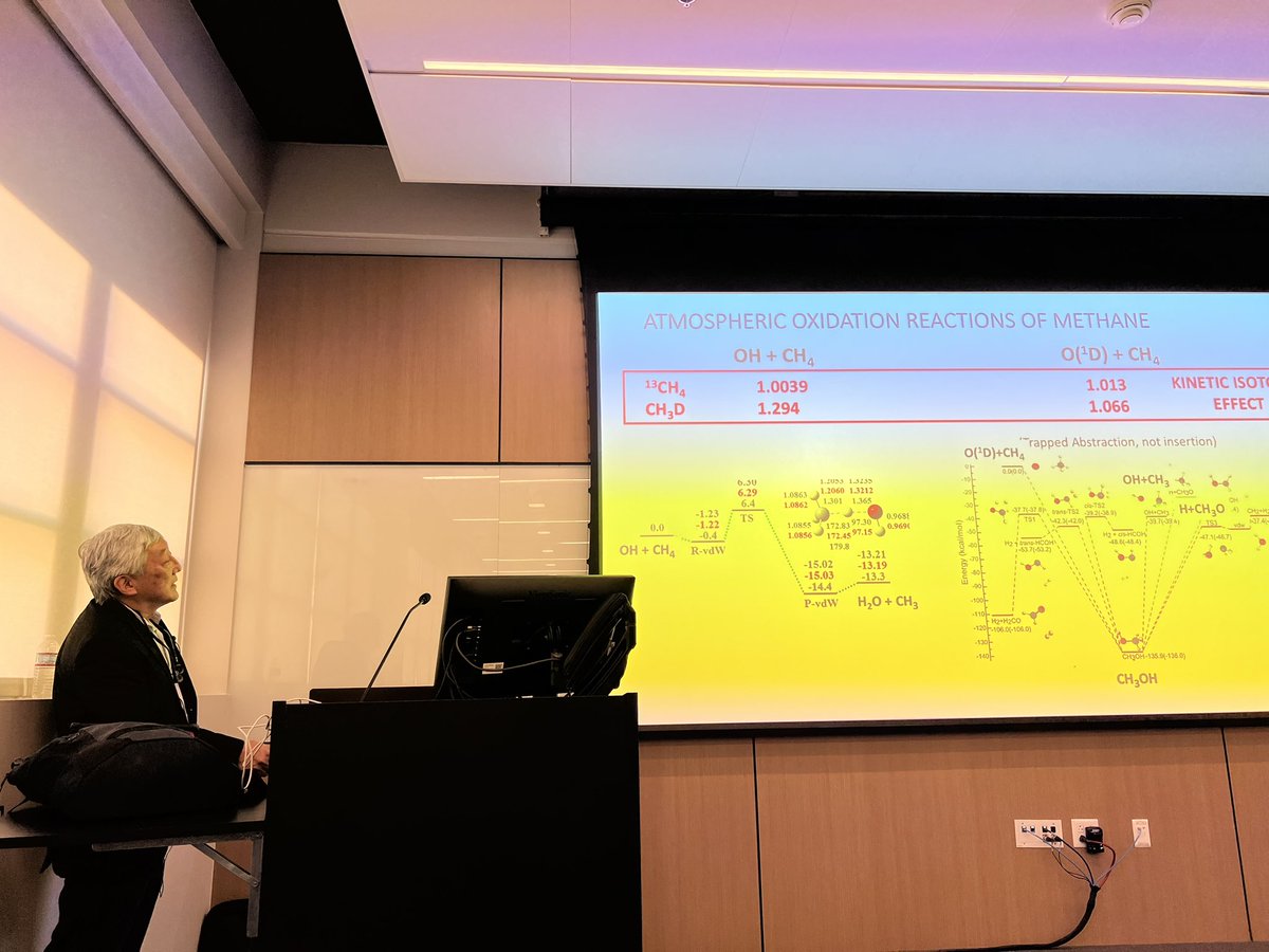We are happy to have Prof. Mitchio Okumura @Mitchio_O <a href="/OkumuraGroup/">Okumura Group</a> <a href="/Caltech/">Caltech</a> giving our <a href="/uclachem/">UCLA Chem & Biochem</a> physical chemistry seminar today