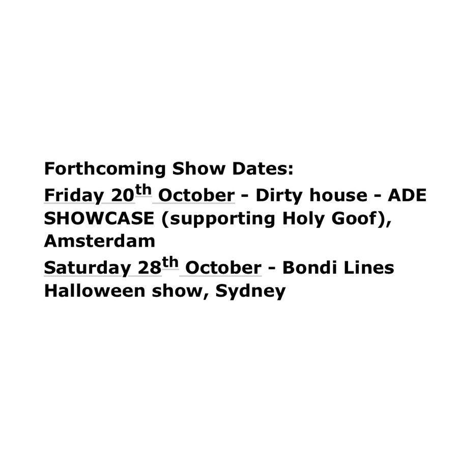 SYDNEY BASS DUO INTERUPT ARE BACK WITH A BRAND-NEW SUMMER BANGER!
TITLE: OPTICALS
ARTIST: <a href="/interuptmusic/">INTERUPT</a> 
RELEASE DATE: OCTOBER 13, 2023
LABEL: <a href="/tmrw_music/">TMRW Music</a> 
Pre-save 🎶 Track Here: interupt.eightysix.to/opticals
For more info, go to:
Insta/Facebook/TikTok: <a href="/interuptmusic/">INTERUPT</a>