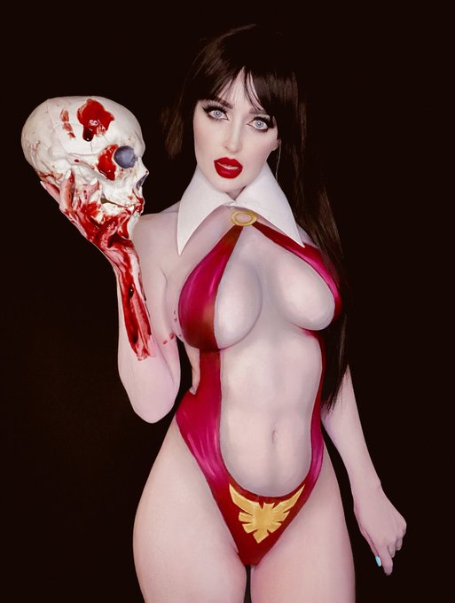 Vampirella bodypaint 🦇🖤 https://t.co/xV9V4LxsBu<a href="/tag/niners"class="tags"><span>#niners</span></a>