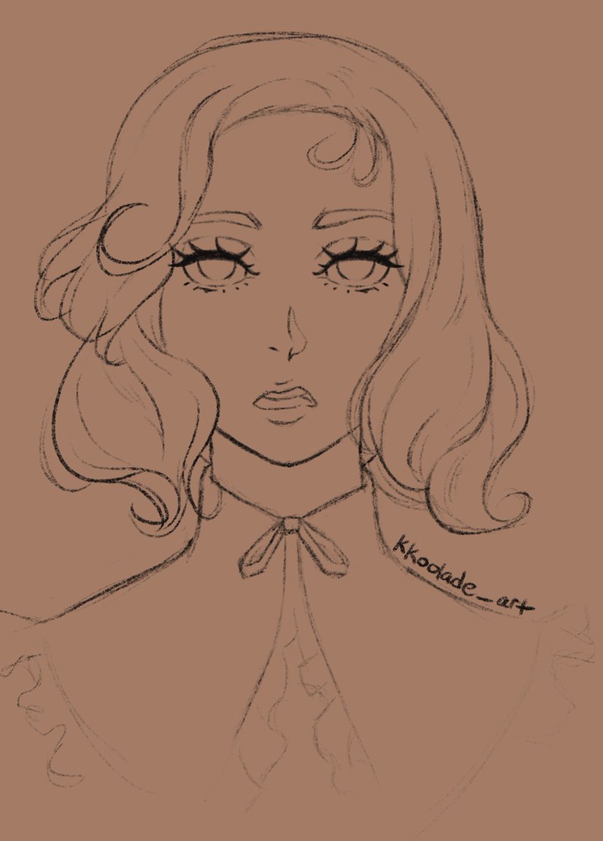 kkoolade_art's tweet photo. Maria sketch #CastlevaniaNocturne #MariaRenard https://t.co/BOu0GQ4GMF