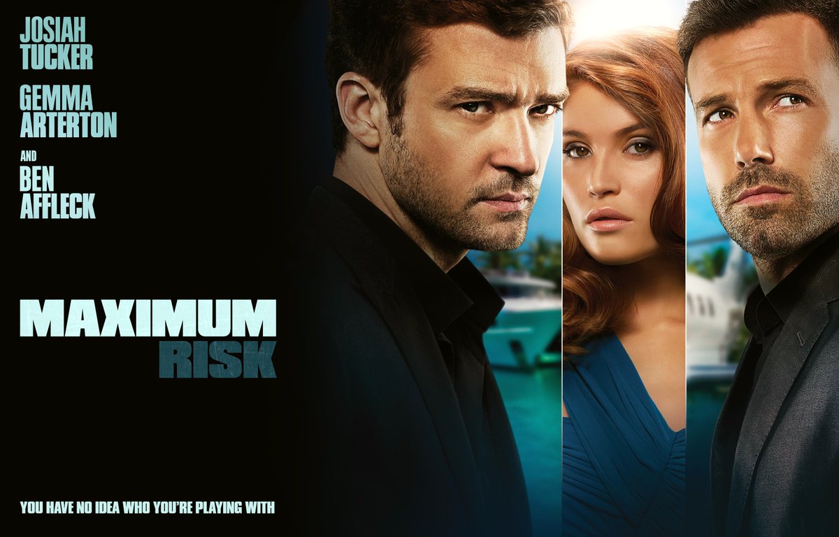JCPFilms's tweet image. Who’s playing who in #MaximumRisk? Only one way to find out: see the movie in theaters now!
